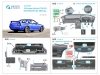 Quinta Studio QD24006 Nissan Skyline GT-R R32 3D-Printed & coloured Interior on decal paper (Tamiya) 1/24